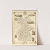 Map of Germany (1851) by John Tallis