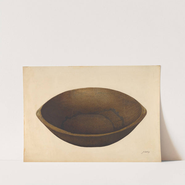 Maple Mixing Bowl by John Cutting