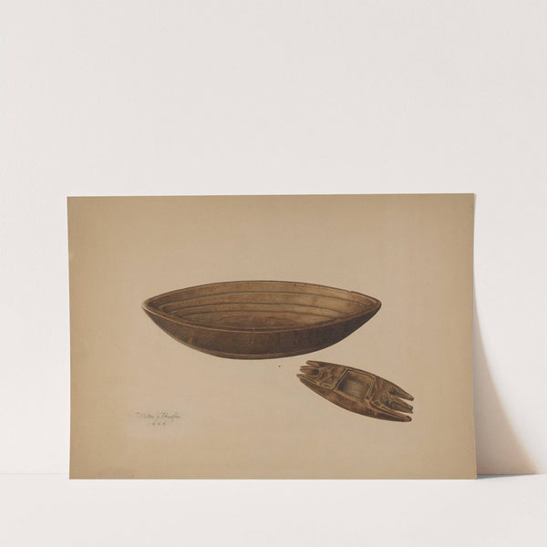 Maple Sugar Mold by Walter Praefke