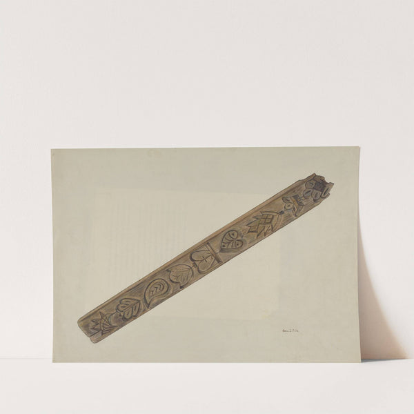 Maple Sugar Mold by George File