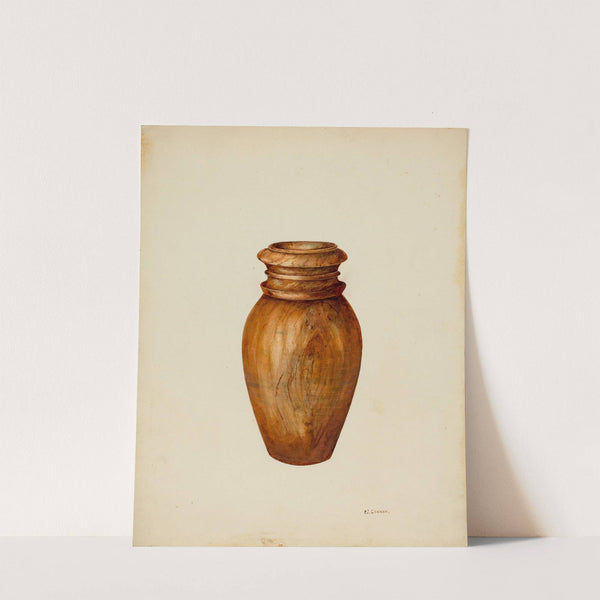 Maple Vase (c. 1938) by Peter Connin