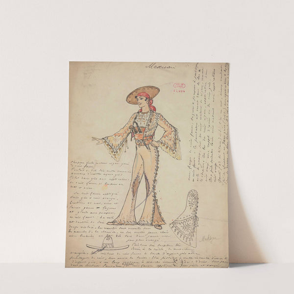 Maquettes de costumes en M by Charles Bétout