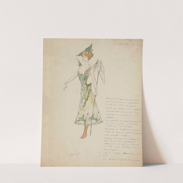 Maquettes de costumes en M by Charles Bétout