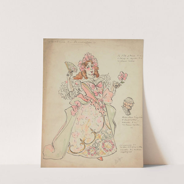 Maquettes de costumes en M by Charles Bétout