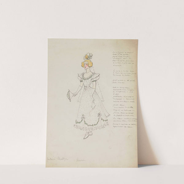 Maquettes de costumes en M by Charles Bétout