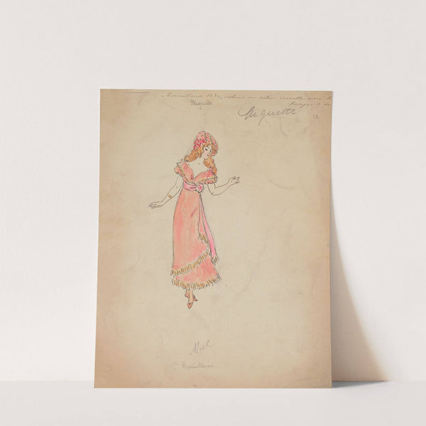 Maquettes de costumes en M by Charles Bétout