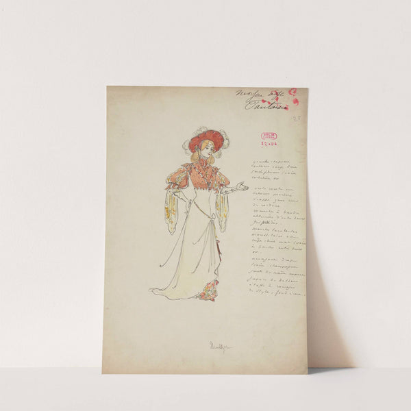 Maquettes de costumes en M by Charles Bétout