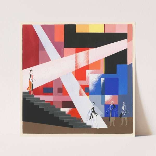 Maquettes de Théatre 15 (1930) by Alexandra Exter