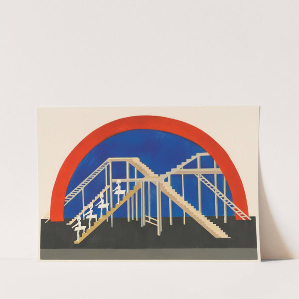 Maquettes de Théatre 3 (1930) by Alexandra Exter