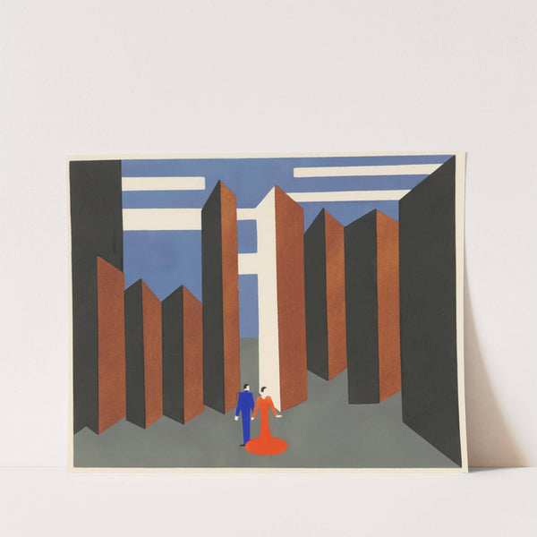 Maquettes de Théatre 6 (1930) by Alexandra Exter