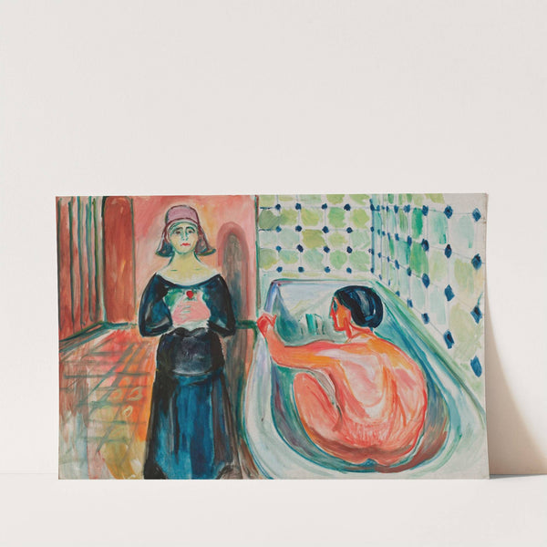 Marat in the Bath and Charlotte Corday (1930) by Edvard Munch