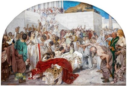 Marc Antonius an der Leiche Julius Caesars (1906)