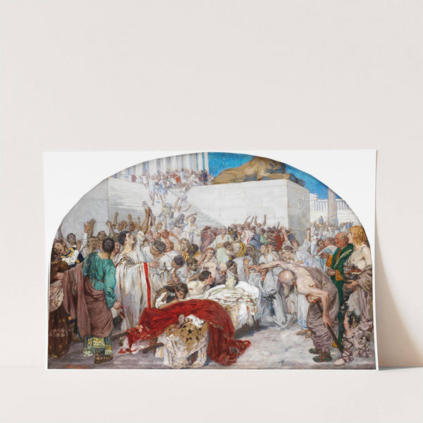 Marc Antonius an der Leiche Julius Caesars (1906) by Robert Seuffert