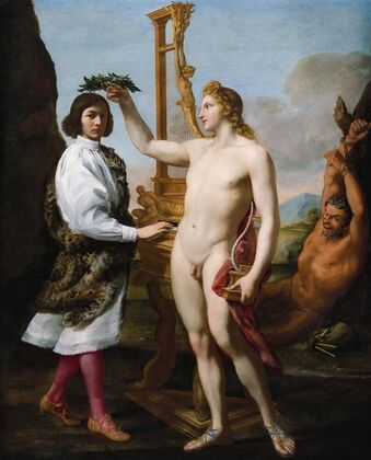 Marcantonio Pasqualini Crowned By Apollo