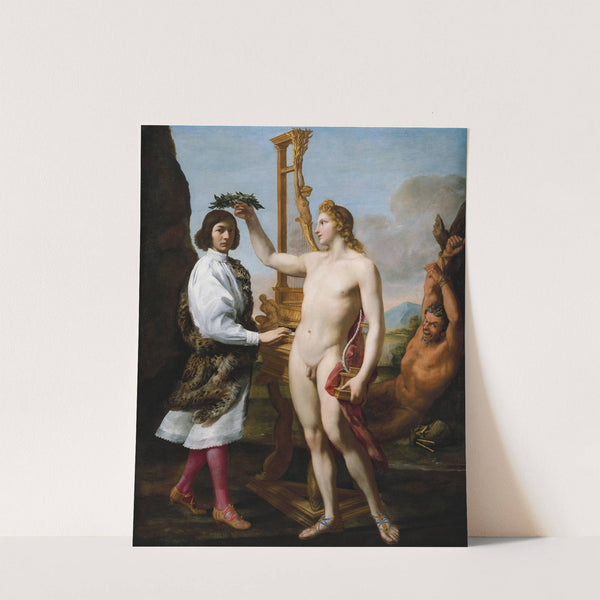 Marcantonio Pasqualini Crowned By Apollo by Andrea Sacchi