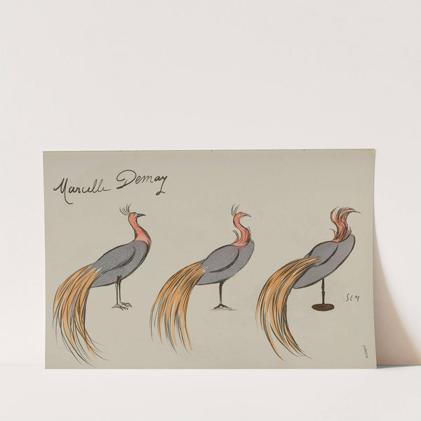 Marcelle Demay (1912) by Georges Goursat (Sem)