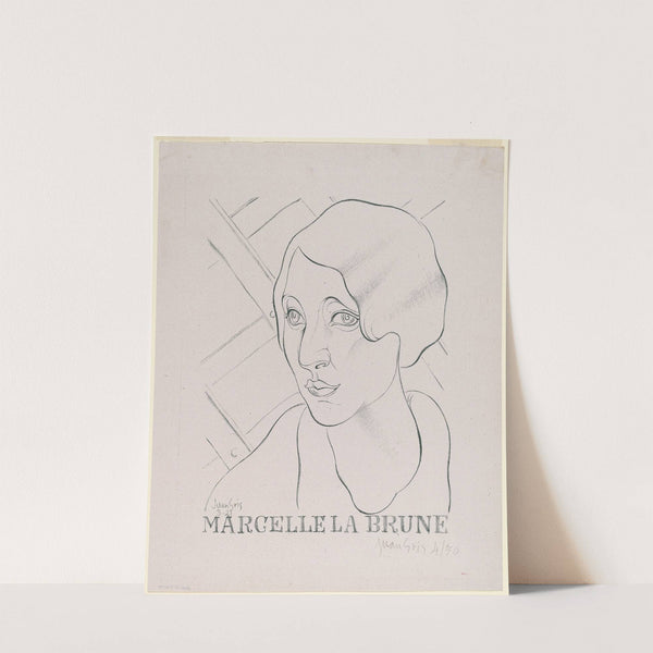 Marcelle la Brune by Juan Gris