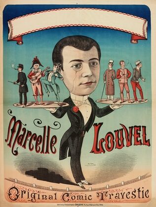 Marcelle Louvel Original Comic Travestie (1882-1888)