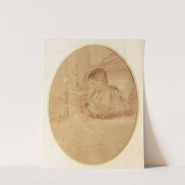 Marcelle Vermorel et son fils Victor by Jane Atché