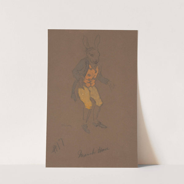 March Hare (costume Design from Alice-in-Wonderland, 1915) by William Penhallow Henderson