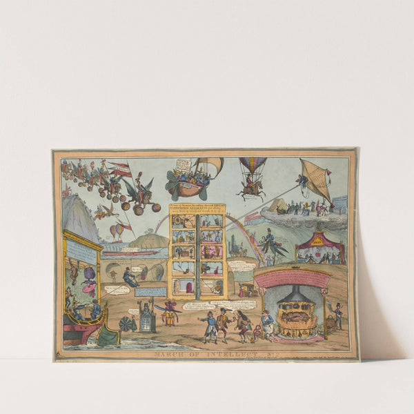 March of Intellect, no. 2. (1829) by William Heath
