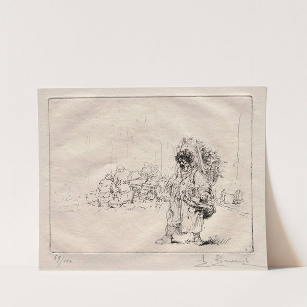 Marchand a la Hotte (c. 1902–41) by Auguste Brouet