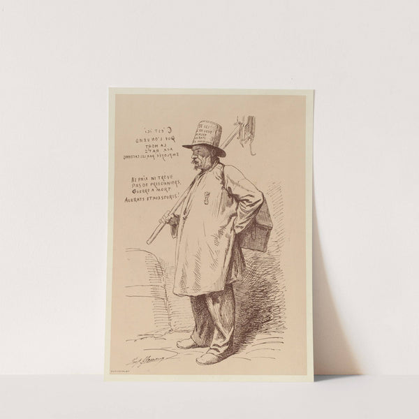 Marchand de mort-aux-rats by Léopold Flameng