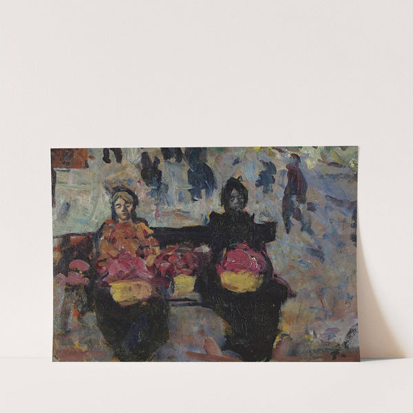 Marchandes De Fleurs by Continental School