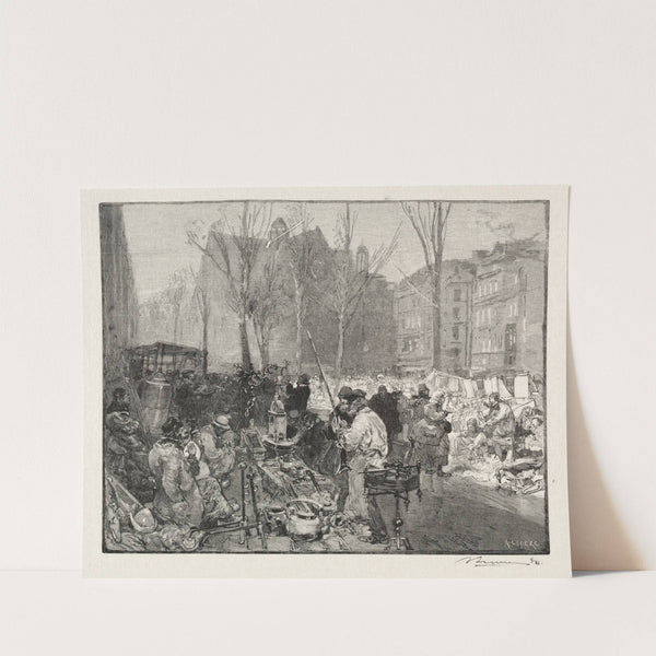 Marché à la Ferraille (c. 1870–1918) by Auguste Louis Lepère