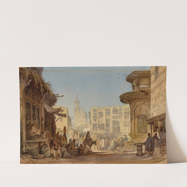 Marché au Caire by Amadeo Preziosi
