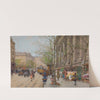 Marché aux fleurs Place de la Madeleine by Eugène Galien-Laloue