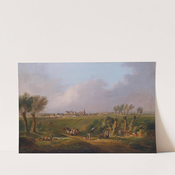 Marchfeld mit Ebenthal by Conrad Bühlmayer