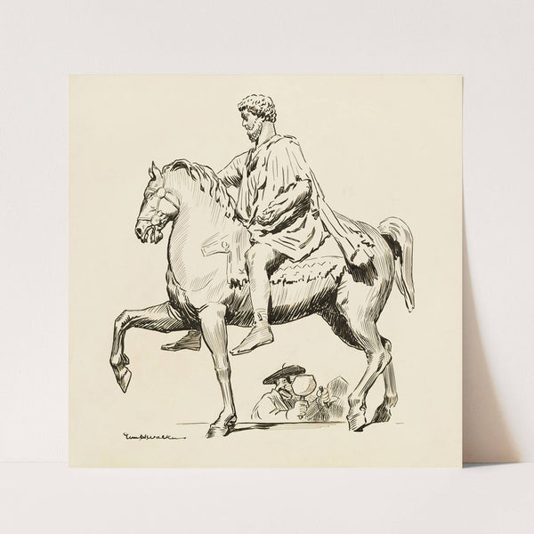 Marcus Aurelius as my model (1910) by William Henry Walker