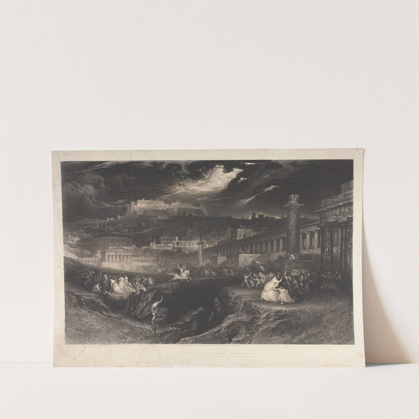 Marcus Curtius by John Martin