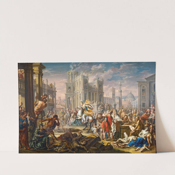 Marcus Curtius by Johann Georg Platzer