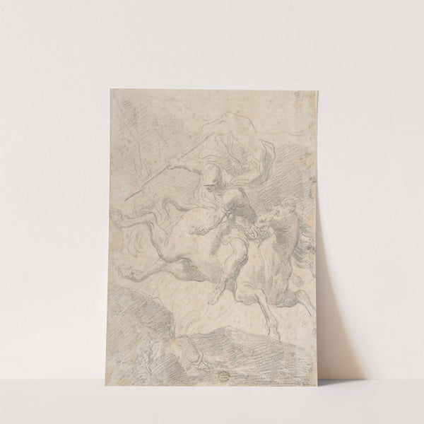 Marcus Curtius Leaping into the Chasm (1734–1802) by Gaetano Gandolfi