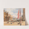 Marcus Square In Venice by Carl Friedrich Heinrich Werner