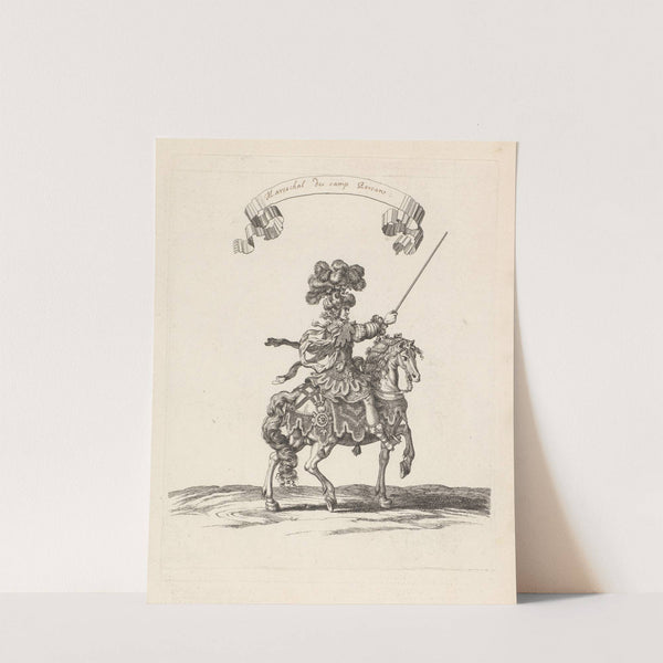 Marechal de camp Persans (1670) by François Chauveau