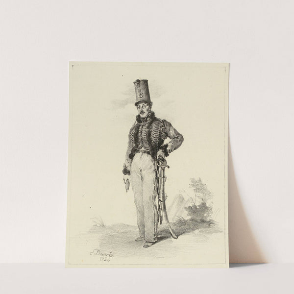 Maréchal des logis de Hussards (1824) by Eugène Devéria