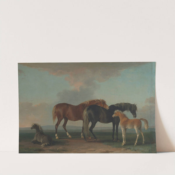 Mares and Foals, facing right by Sawrey Gilpin
