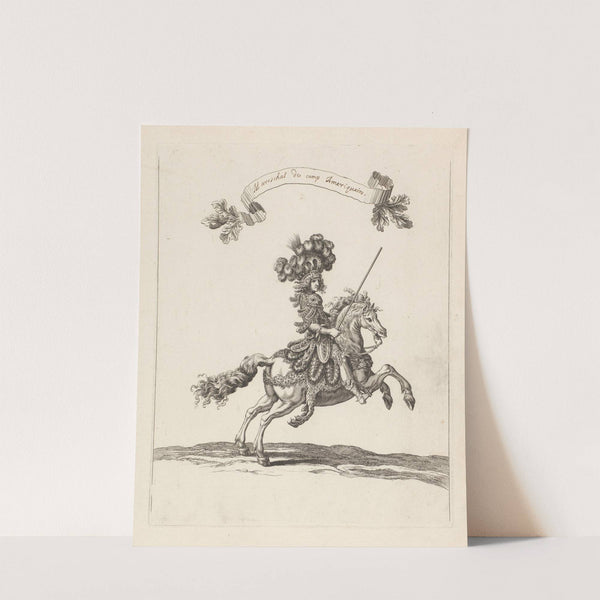 Mareschal de camp Amériquain (1670) by François Chauveau