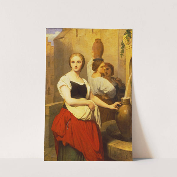 Margaret at the Fountain (1858) by Ary Scheffer