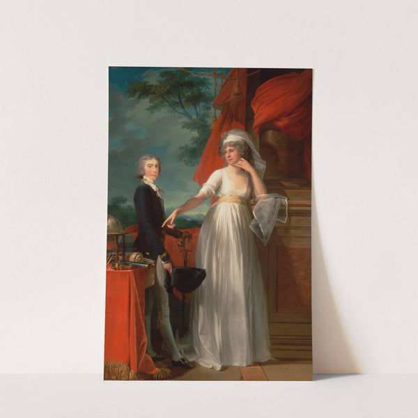 Margaret Callander and Her Son James Kearney by Jean Laurent Mosnier