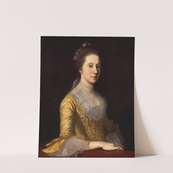 Margaret Strachan (Mrs. Thomas Harwood) (ca. 1771) by Charles Willson Peale