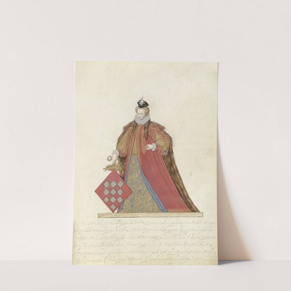 Margaretha van Lalaing, vrouwe van Pallandt en Culemborg (1590-1593) by Nicolaes de Kemp
