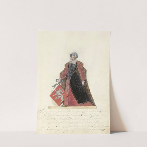 Margaretha van Voorne, vrouwe van Culemborg (1590-1593) by Nicolaes de Kemp