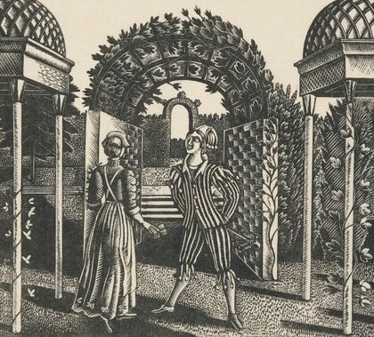 Maria and clown