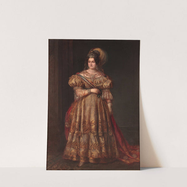María Cristina of Bourbon by Valentin Carderera y Solano