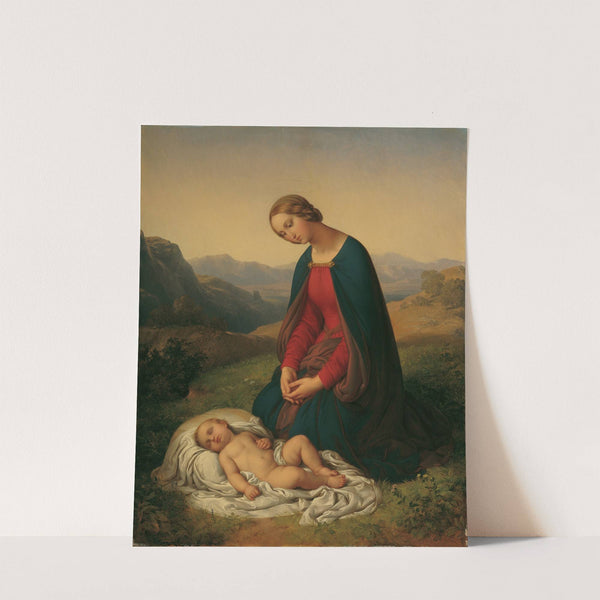 Maria, das Kind anbetend by Johann Nepomuk Ender