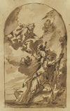 Maria erscheint dem Heiligen Christophorus